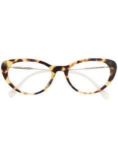 Miu Miu Eyewear очки в оправе с эффектом черепашьего панциря