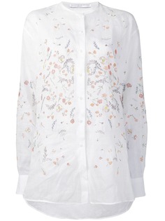 Ermanno Scervino рубашка с цветочным декором