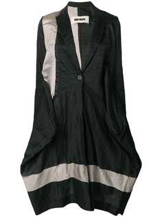 Uma Wang однобортное пальто свободного кроя