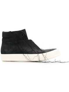 Rick Owens кроссовки с декоративной строчкой