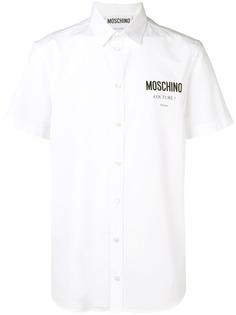 Moschino рубашка с логотипом Couture!