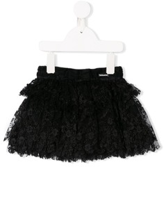 Dsquared2 Kids юбка с цветочным узором