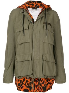 R13 куртка с панелью в виде худи