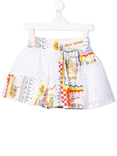 Simonetta юбка клеш с панельным дизайном