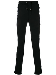 Balmain спортивные брюки с полосками и логотипом