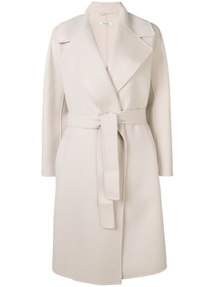 S Max Mara классическое пальто с поясом