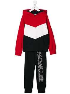 Moncler Kids спортивный костюм дизайна колор-блок
