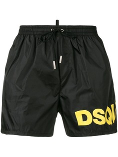 Dsquared2 плавательные шорты с логотипом
