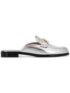 Salvatore Ferragamo мюли с деталью Gancini