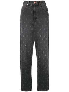 Isabel Marant Étoile зауженные джинсы с эффектом потертости