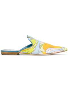 Emilio Pucci мюли с заостренным носком
