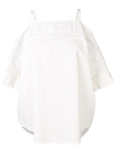 Blugirl блузка с открытыми плечами