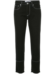 MSGM укороченные джинсы слим