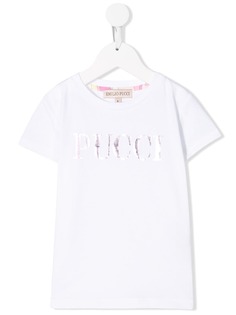 Emilio Pucci Junior футболка с принтом логотипа