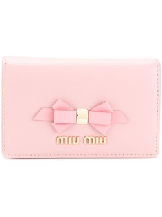 Miu Miu кошелек с бантом