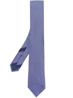 Salvatore Ferragamo галстук с плетеным узором