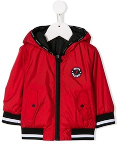 Givenchy Kids куртка с капюшоном