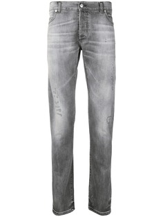 Balmain джинсы с эффектом потертости