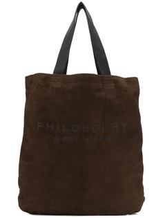 Philosophy Di Lorenzo Serafini сумка-шоппер с логотипом