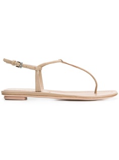 Prada сандалии с Т-образным ремешком