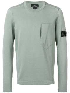 Stone Island Shadow Project джемпер с карманом на груди