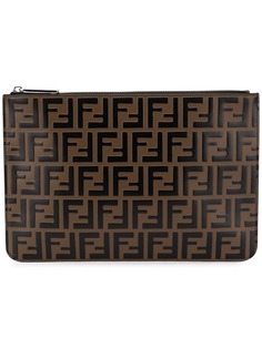 Fendi клатч с логотипом FF