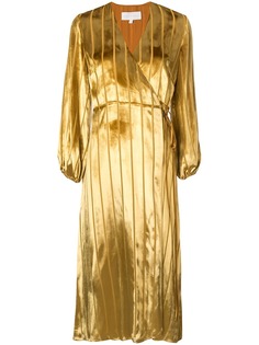 Michelle Mason платье миди с запахом