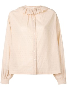 Masscob рубашка с рюшами на воротнике