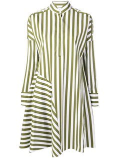 Akris Punto платье-рубашка в полоску