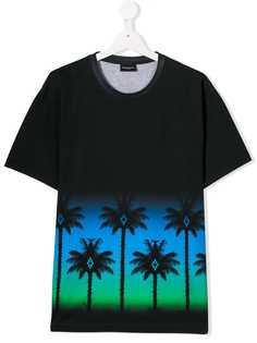 Marcelo Burlon County Of Milan Kids футболка с принтом пальм