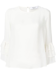 Blugirl блузка с оборками на рукавах