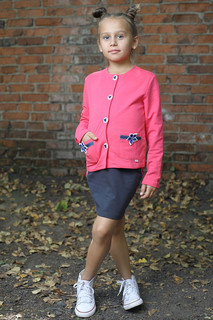 Кардиган, из футера, 3-х нитка Nota Bene