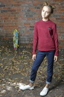 Водолазка из вязанного полотна с добавлением ангоры Nota Bene