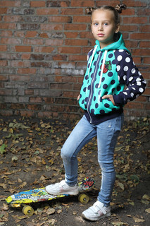 Толстовка на молнии с капюшоном с начесом, футер 3-х нитка Nota Bene