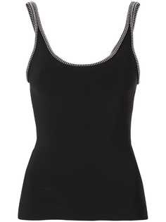 Alexander Wang декорированный топ