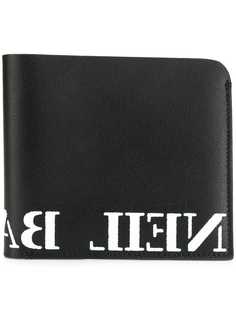 Neil Barrett кошелек с принтом логотипа