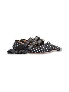 Miu Miu балетки в горох