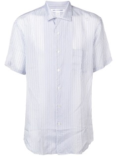 Comme Des Garçons Shirt полосатая рубашка с короткими рукавами