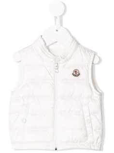 Moncler Kids жилет на молнии