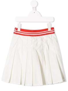 Gcds Kids плиссированная мини-юбка с логотипом