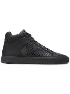 Emporio Armani хайтопы с логотипом