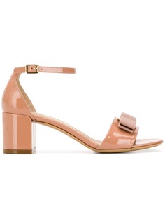 Salvatore Ferragamo босоножки с ремешком на щиколотке и бантом Vara