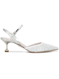 Miu Miu туфли-лодочки с заостренным носком и металлическим отблеском