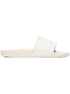 Gucci шлепанцы с логотипом