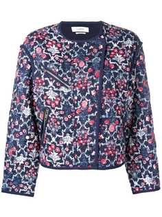 Isabel Marant Étoile укороченный жакет с цветочным узором