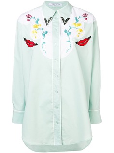 Vivetta рубашка в ковбойском стиле с вышивкой