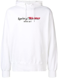 Sacai толстовка Spring/Winter с капюшоном