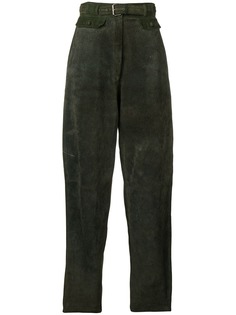 Versace Pre-Owned зауженные брюки 1980-х годов