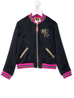 The Marc Jacobs Kids двухсторонняя куртка-бомбер