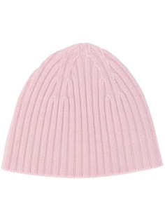 Pringle Of Scotland кашемировая шапка бини в рубчик